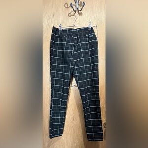 Calvin Klein plaid pants size 4